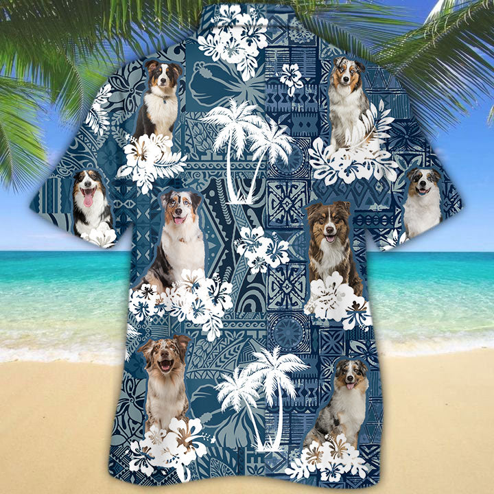 Australian Shepherd Hawaiian Shirt TD01