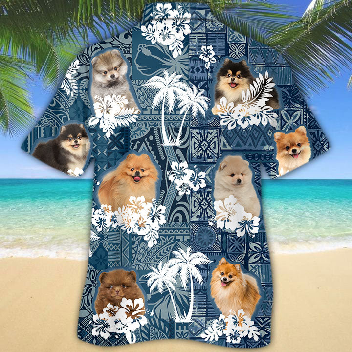 Pomeranian Hawaiian Shirt TD01