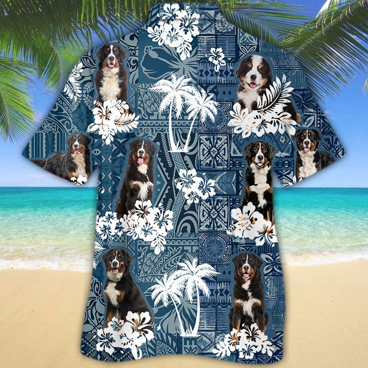 Bernese Mountain Hawaiian Shirt TD01