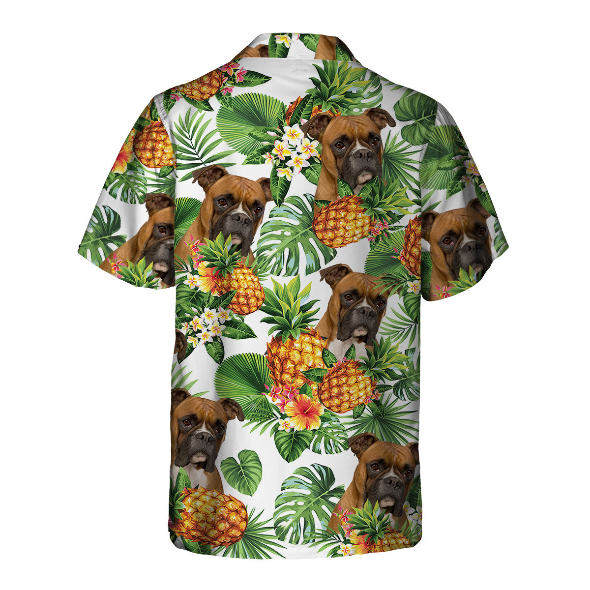 Boxer - Tropical Pattern Hawaiian Shirt
