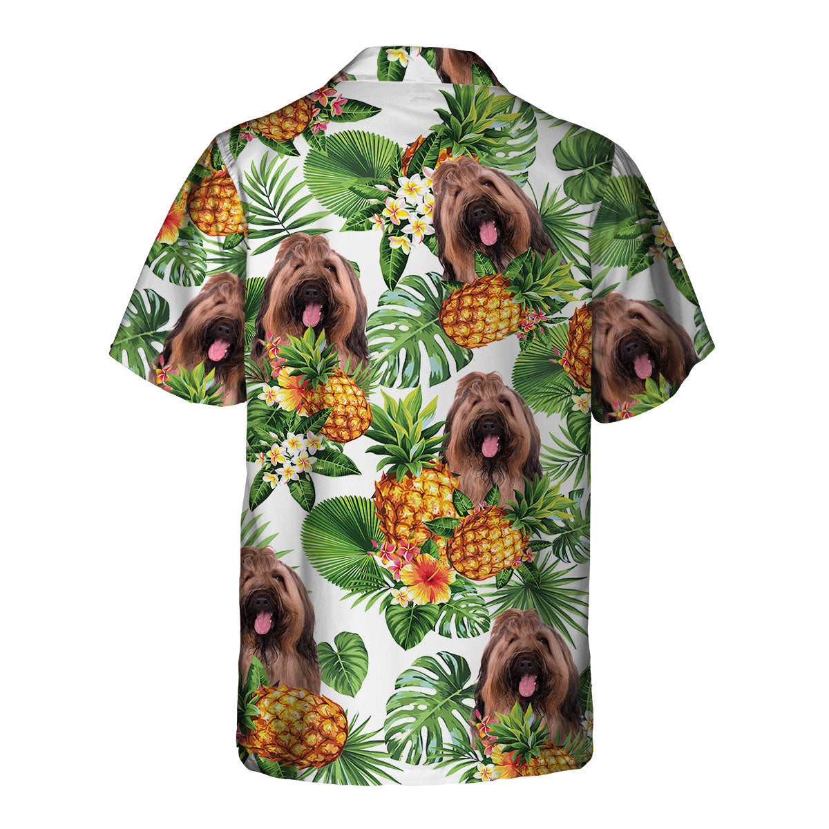 Briard - Tropical Pattern Hawaiian Shirt