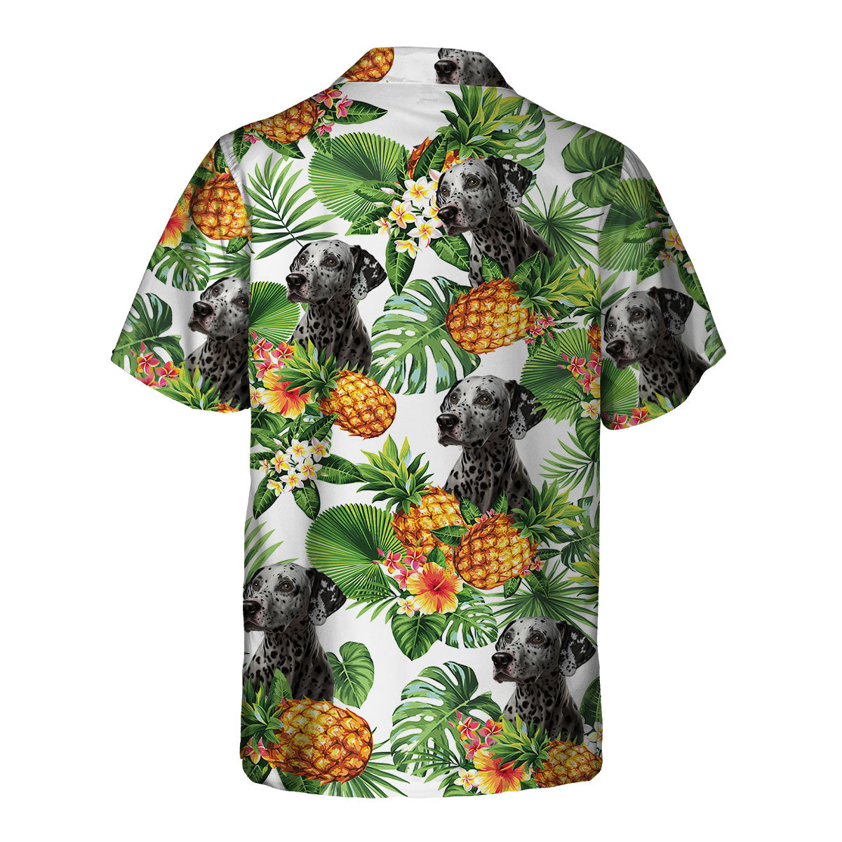 Dalmatian AI - Tropical Pattern Hawaiian Shirt
