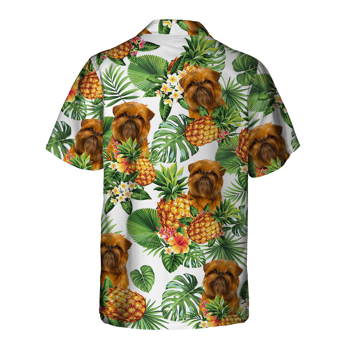 Griffon Brussels - Tropical Pattern Hawaiian Shirt