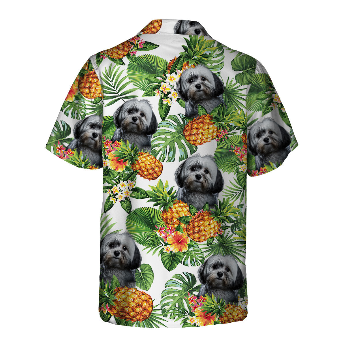 Havanese AI - Tropical Pattern Hawaiian Shirt