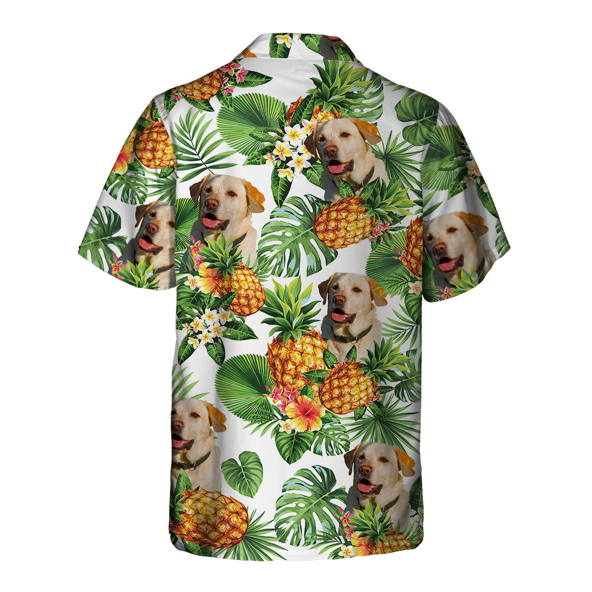 Labrador Retriever - Tropical Pattern Hawaiian Shirt