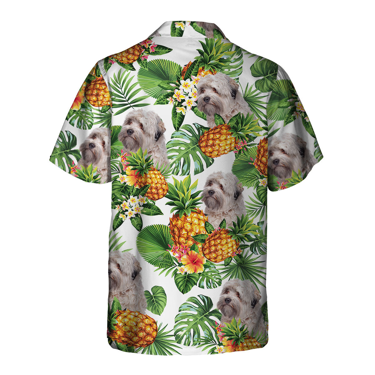 Little lion dog - Tropical Pattern Hawaiian Shirt