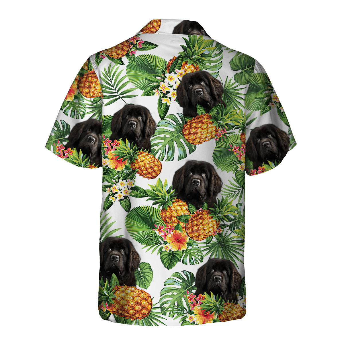 Newfoundland AI - Tropical Pattern Hawaiian Shirt