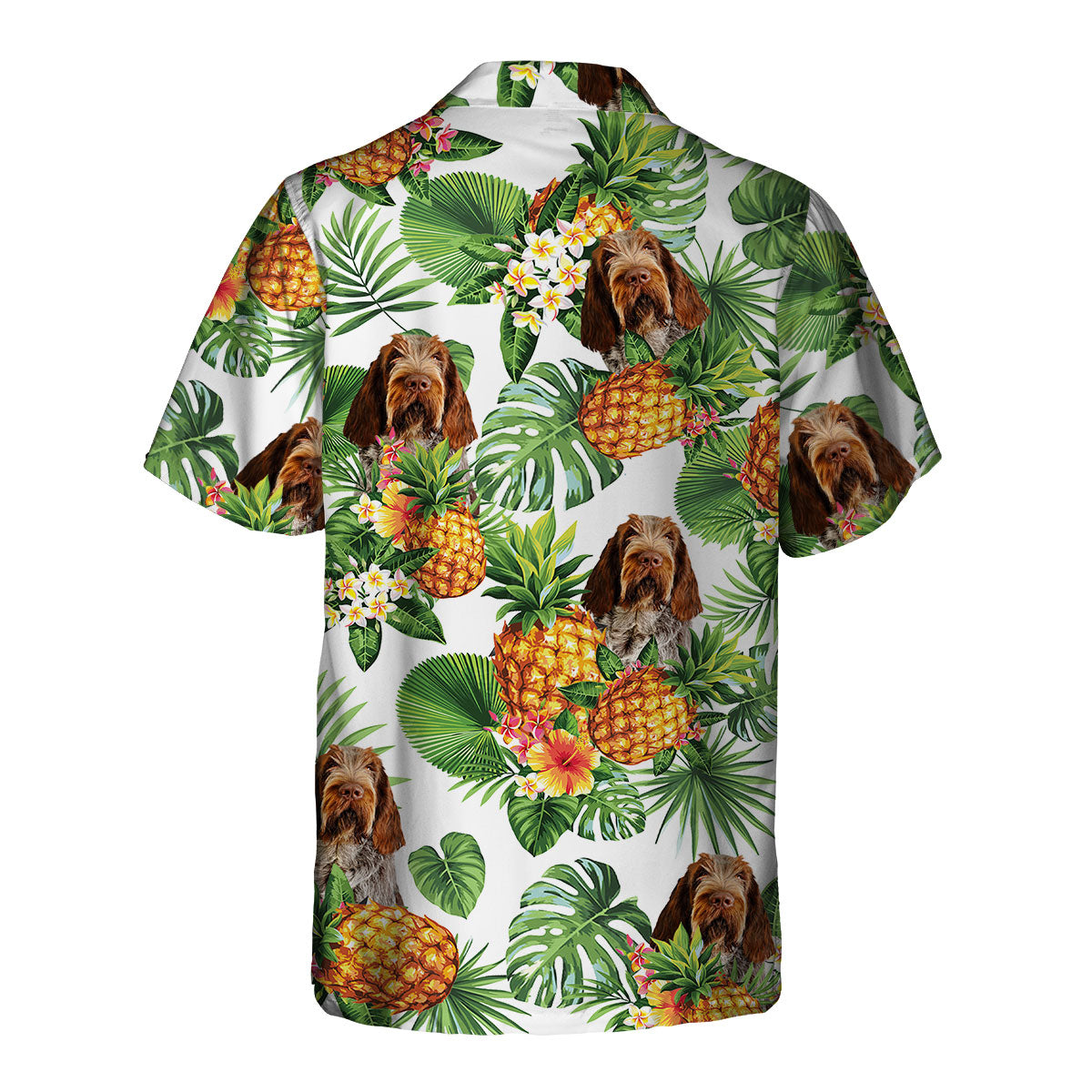 Spinone Italiano - Tropical Pattern Hawaiian Shirt