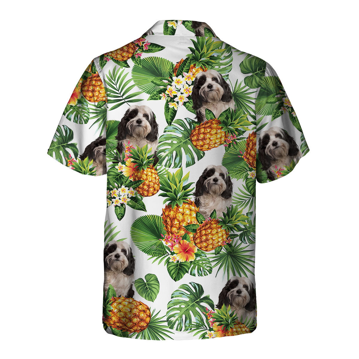 Tibetan Terrier - Tropical Pattern Hawaiian Shirt