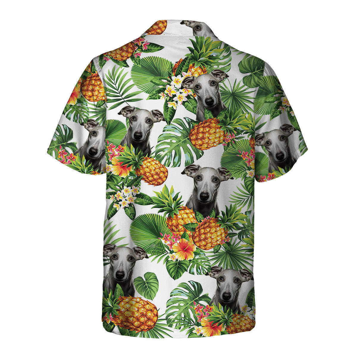 Whippet AI - Tropical Pattern Hawaiian Shirt