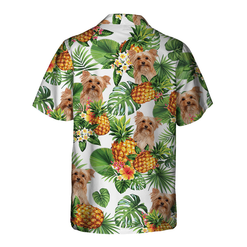 Yorkshire Terrier - Tropical Pattern Hawaiian Shirt