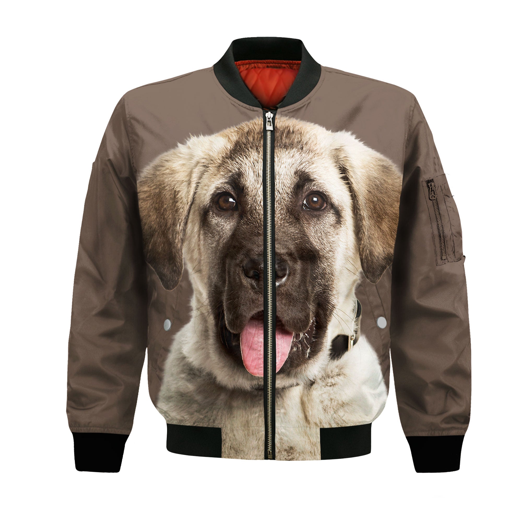 Anatolian Shepherd - Unisex 3D Graphic Bomber Jacket