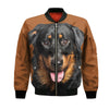 Beauceron - Unisex 3D Graphic Bomber Jacket