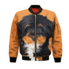 Bernedoodle - Unisex 3D Graphic Bomber Jacket