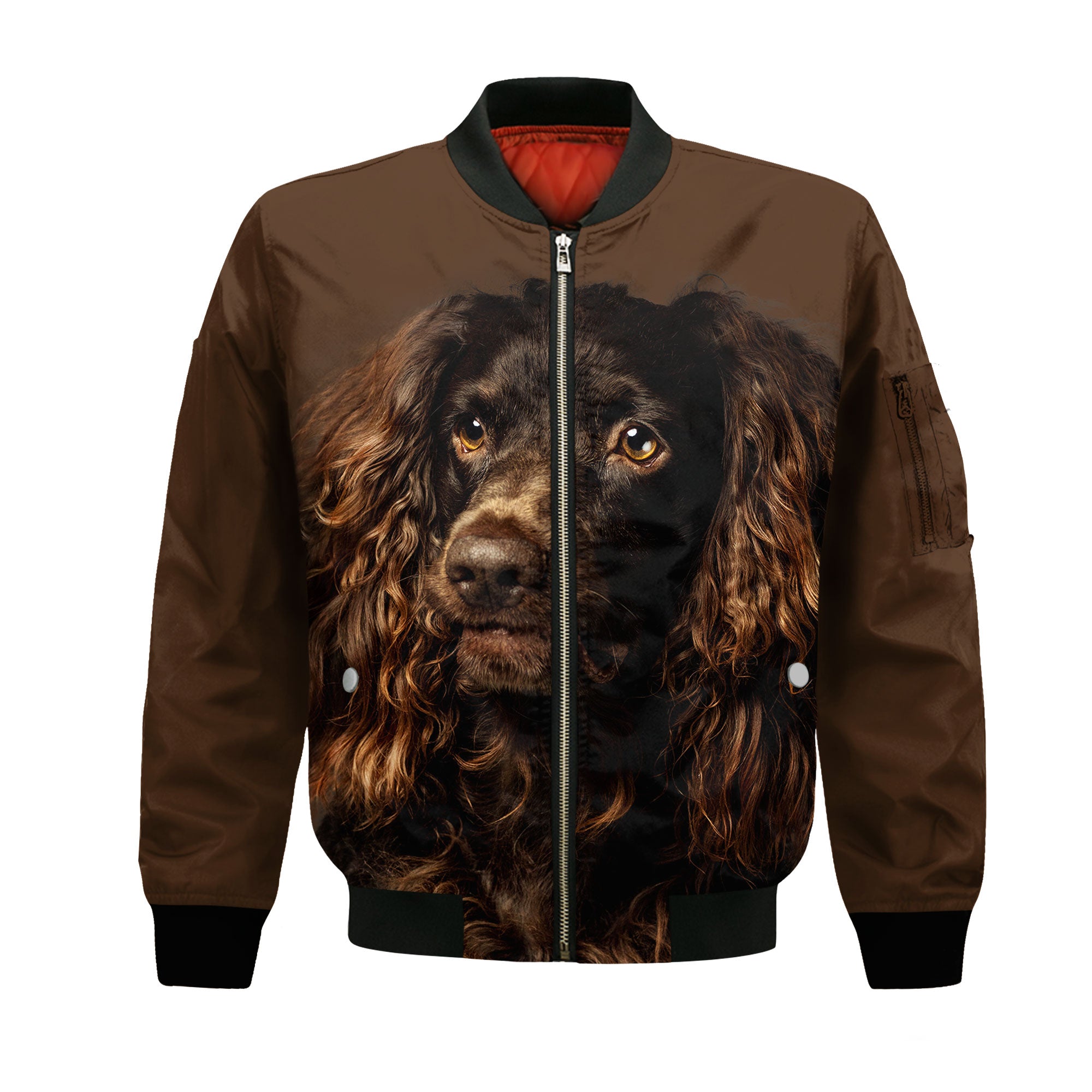 Boykin Spaniel - Unisex 3D Graphic Bomber Jacket