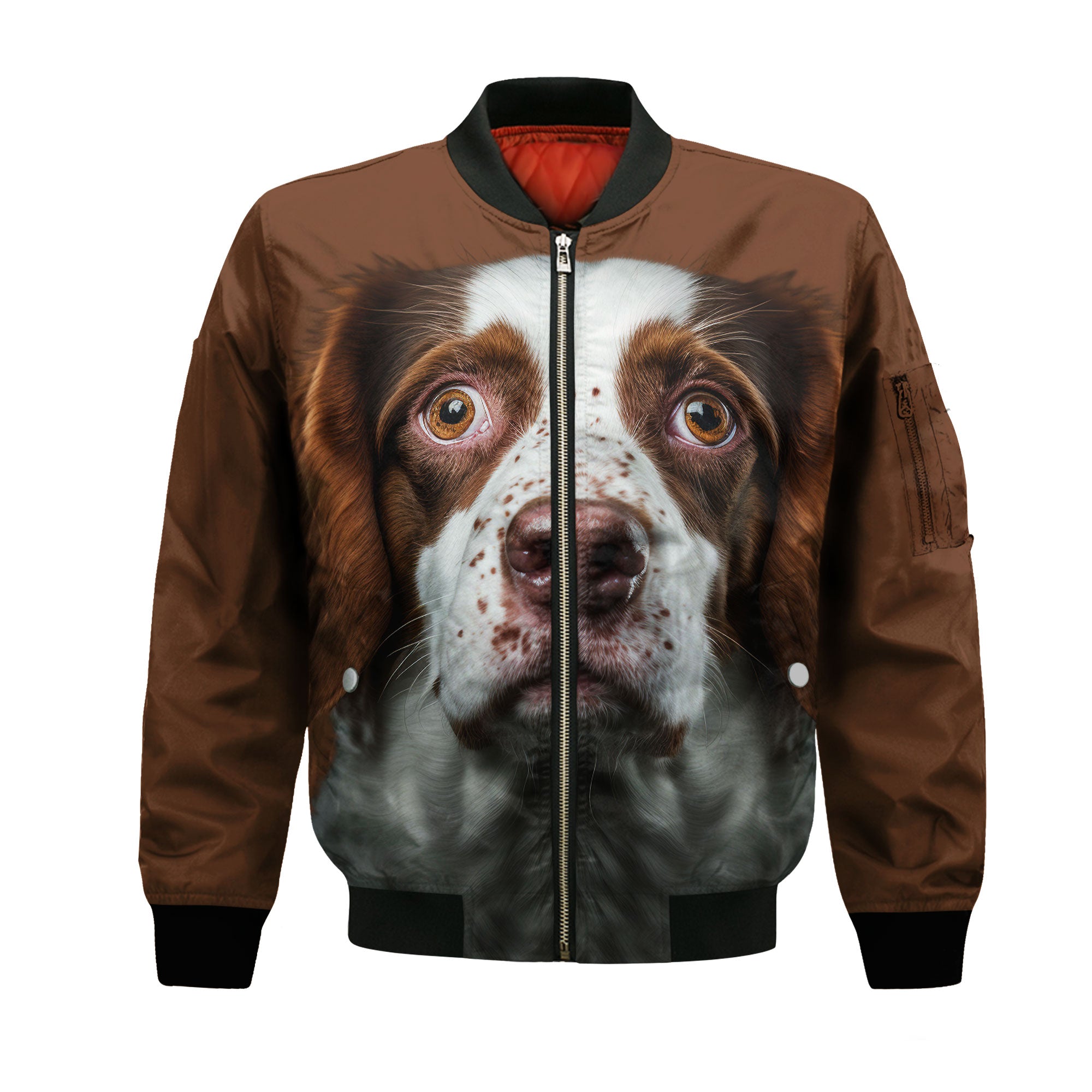 Brittany AI - Unisex 3D Graphic Bomber Jacket