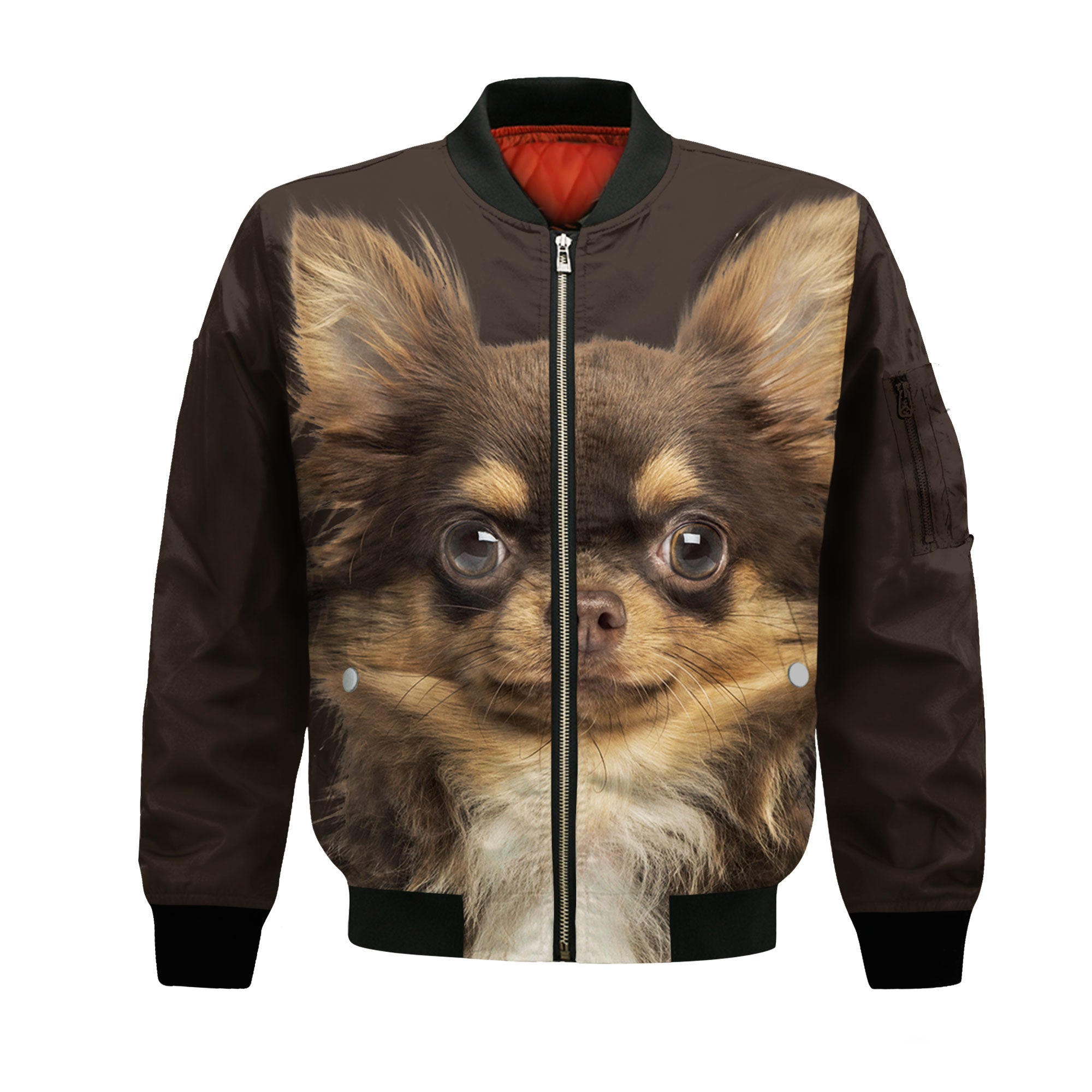 Chihuahua - Unisex 3D Graphic Bomber Jacket