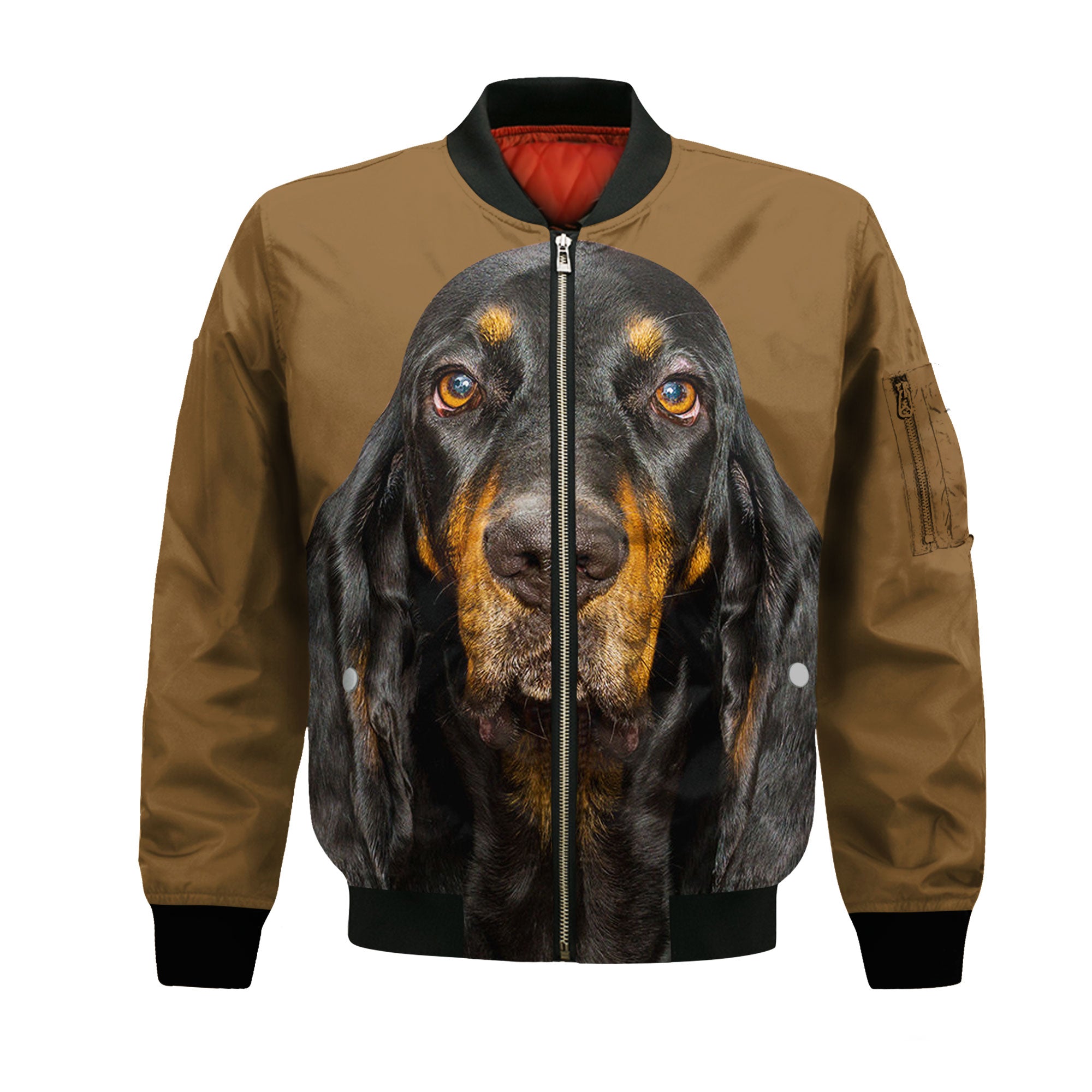 Coonhound - Unisex 3D Graphic Bomber Jacket