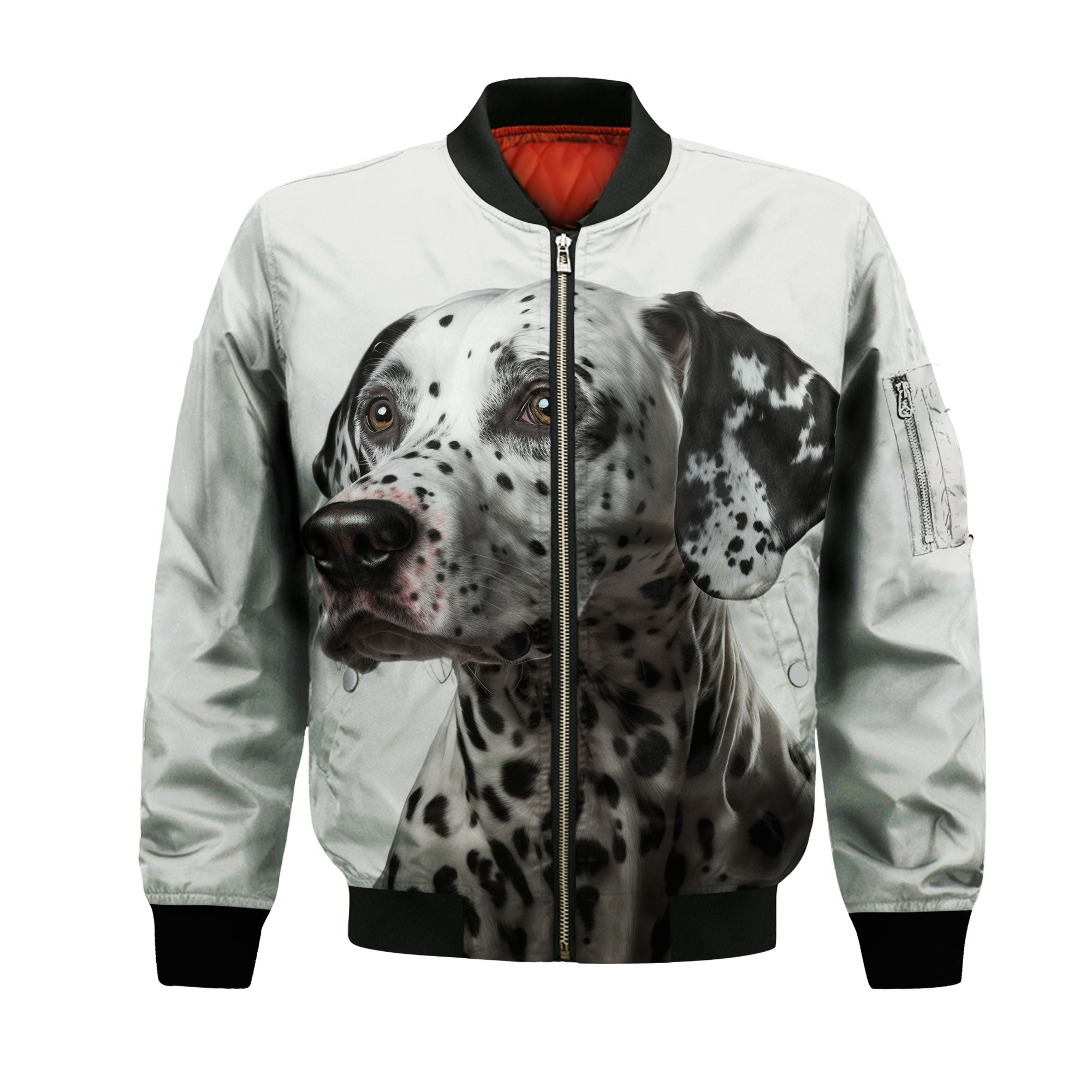 Dalmatian AI - Unisex 3D Graphic Bomber Jacket