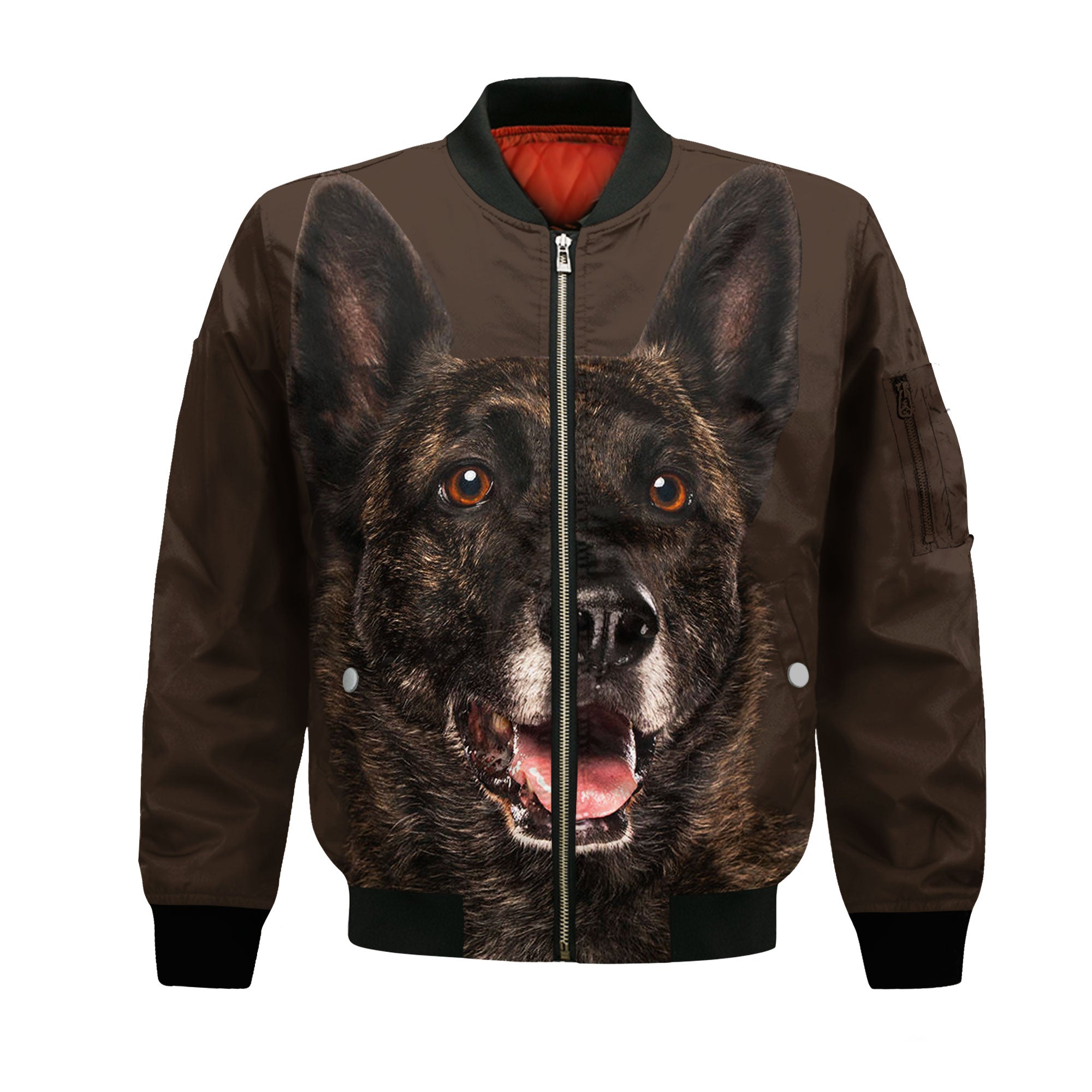 Dutch Shepherd - Unisex 3D Graphic Bomber Jacket