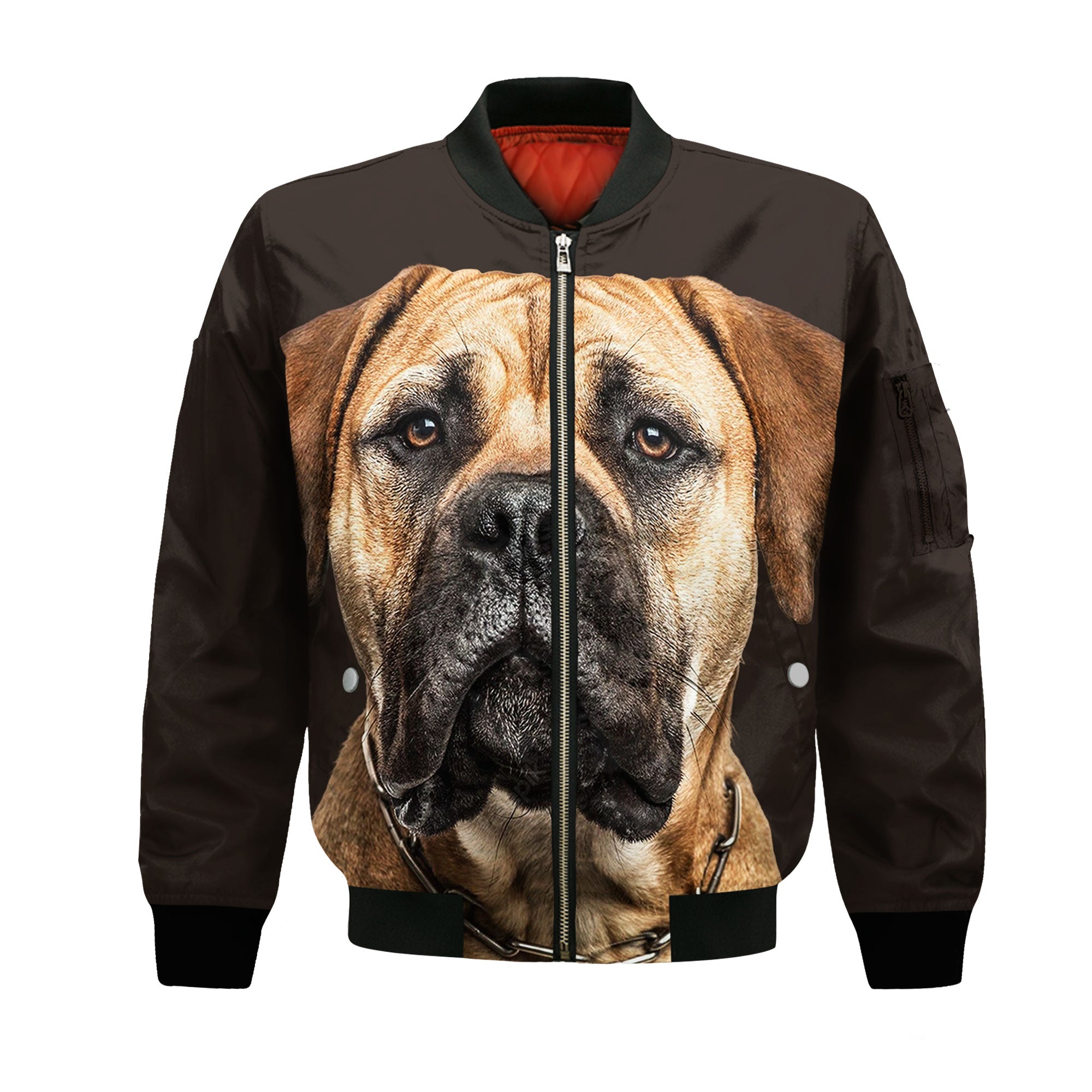 Mastiff - Unisex 3D Graphic Bomber Jacket