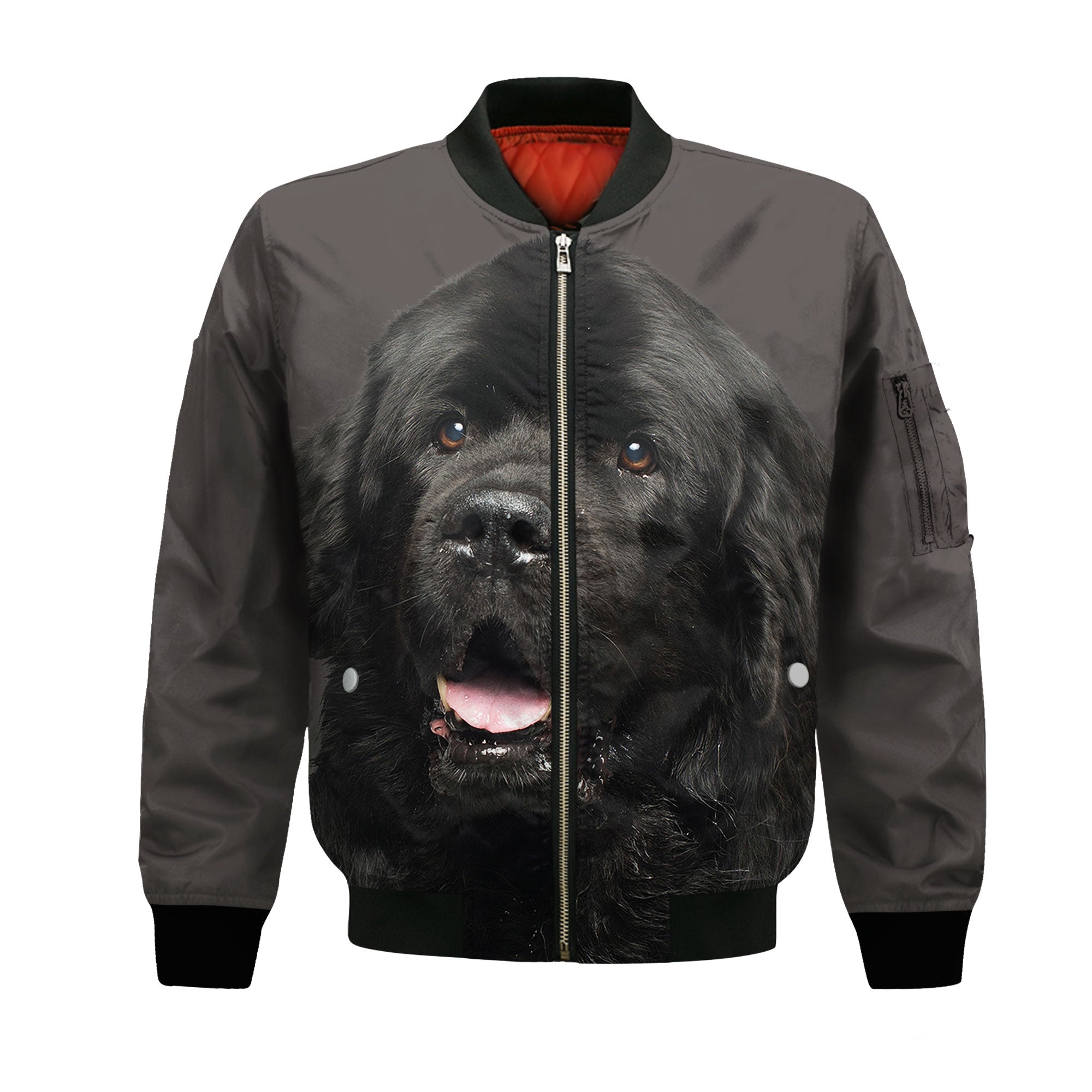 Newfoundland - Unisex 3D Graphic Bomber Jacket