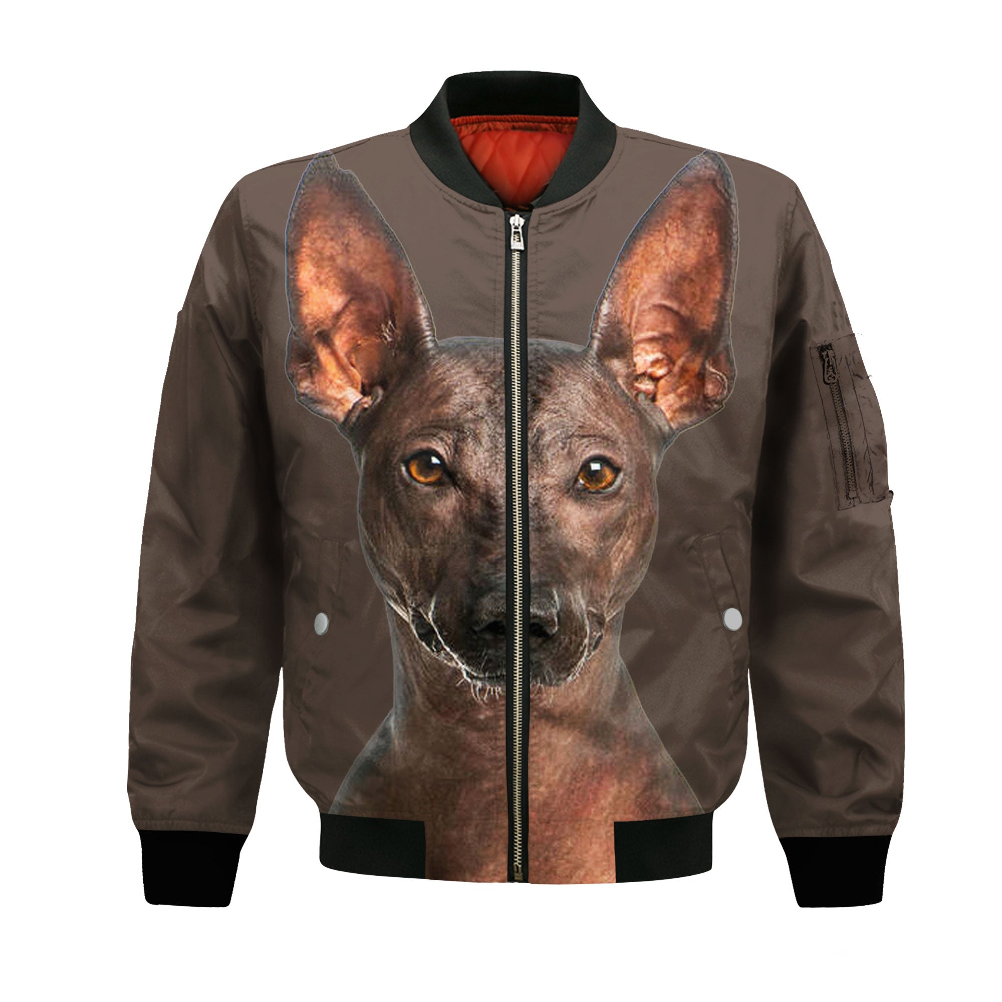 Peruvian Inca Orchid - Unisex 3D Graphic Bomber Jacket