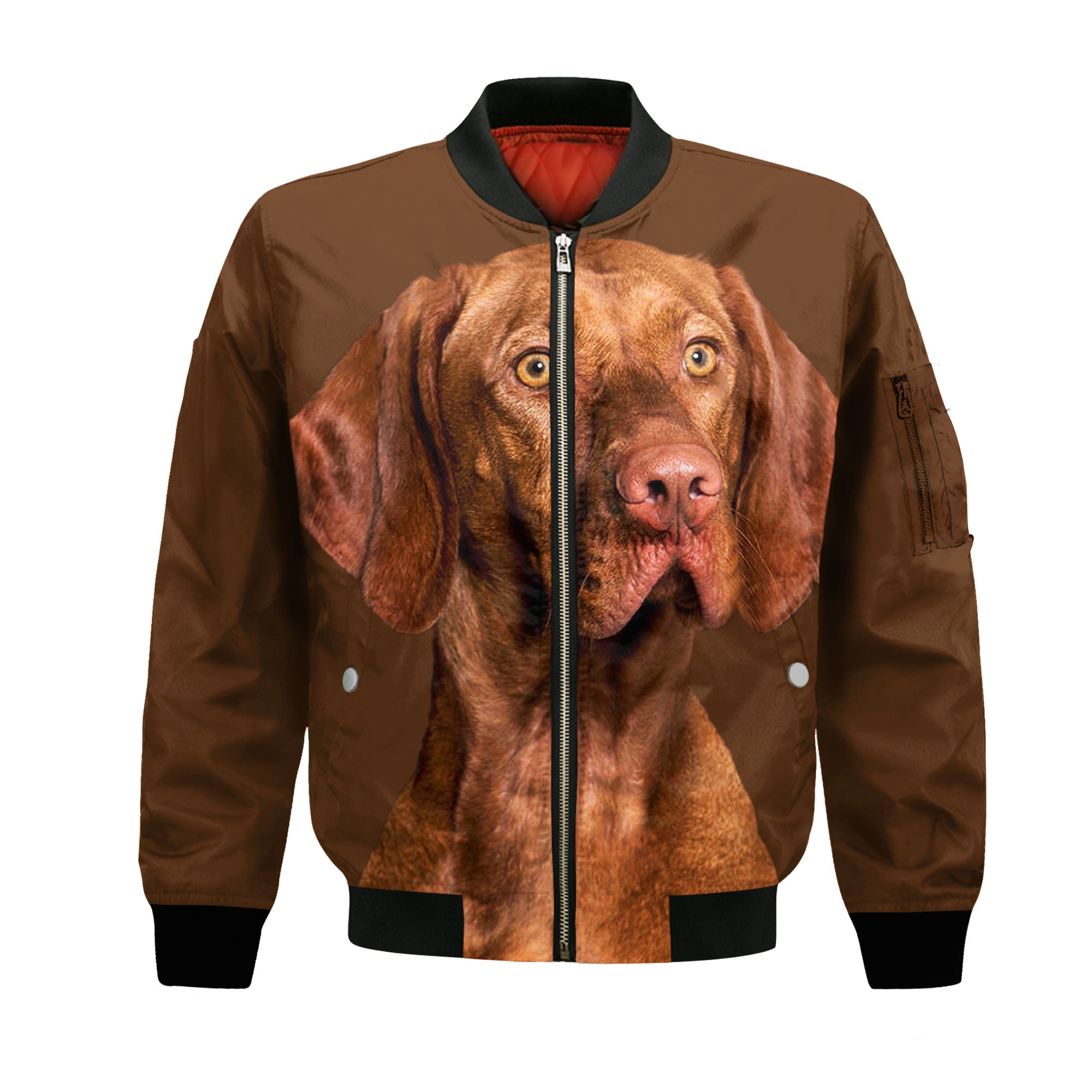 Vizsla - Unisex 3D Graphic Bomber Jacket