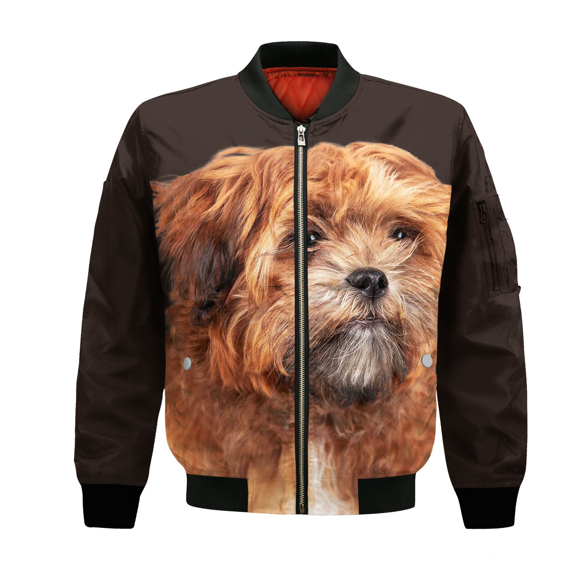 Zuchon - Unisex 3D Graphic Bomber Jacket