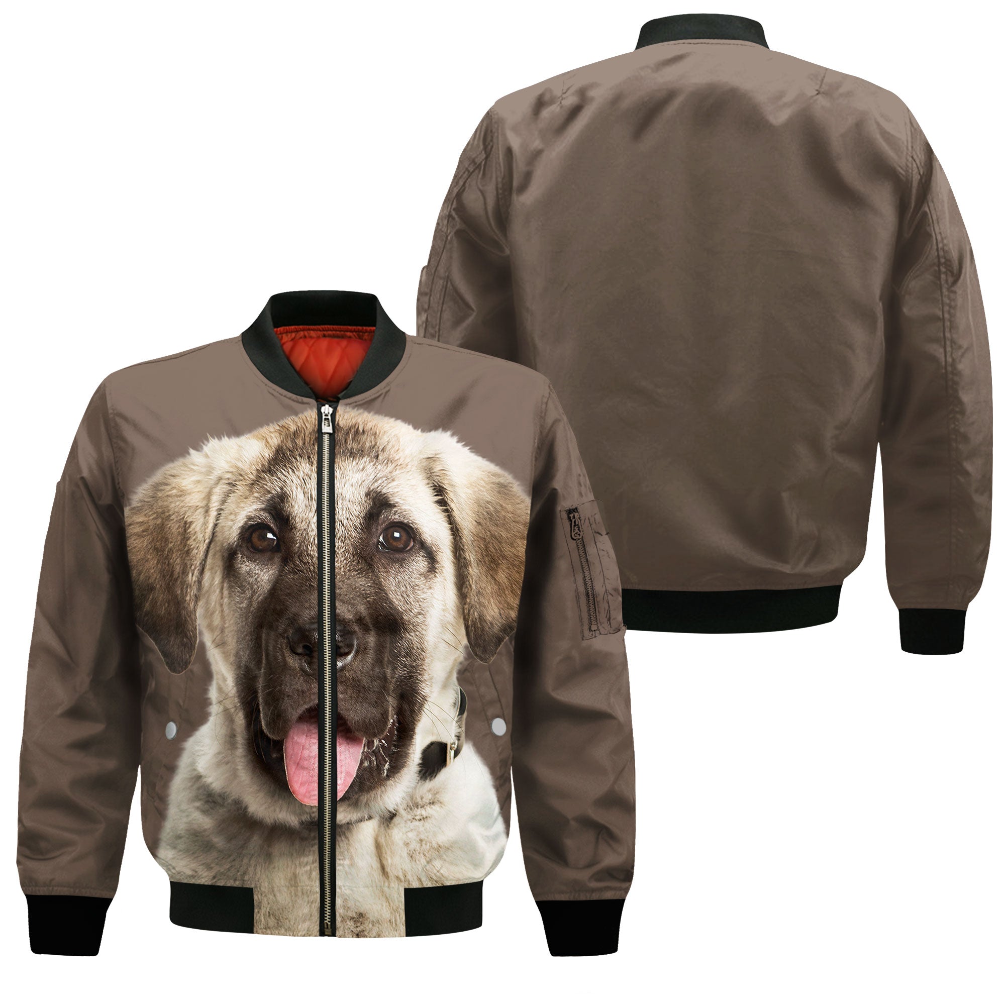 Anatolian Shepherd - Unisex 3D Graphic Bomber Jacket