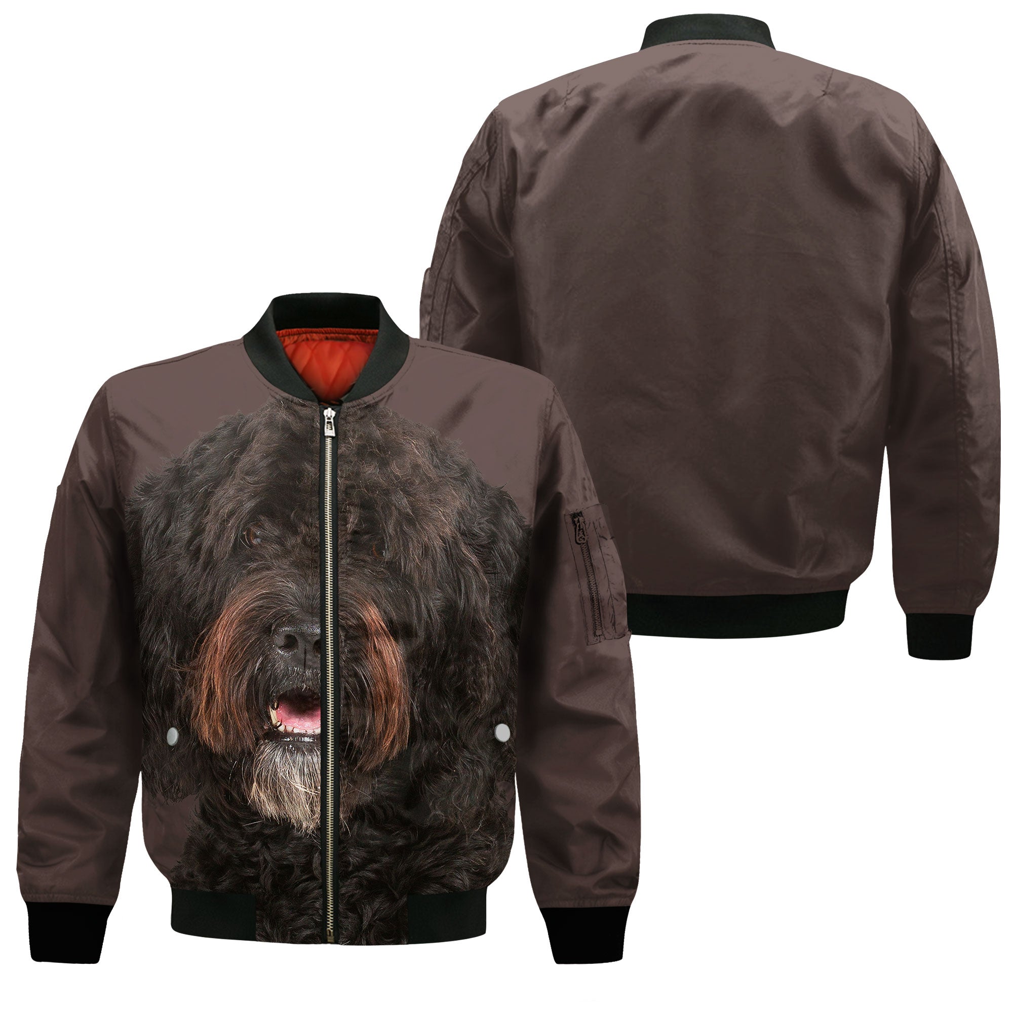Barbet - Unisex 3D Graphic Bomber Jacket
