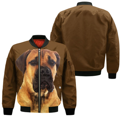 Boerboel - Unisex 3D Graphic Bomber Jacket