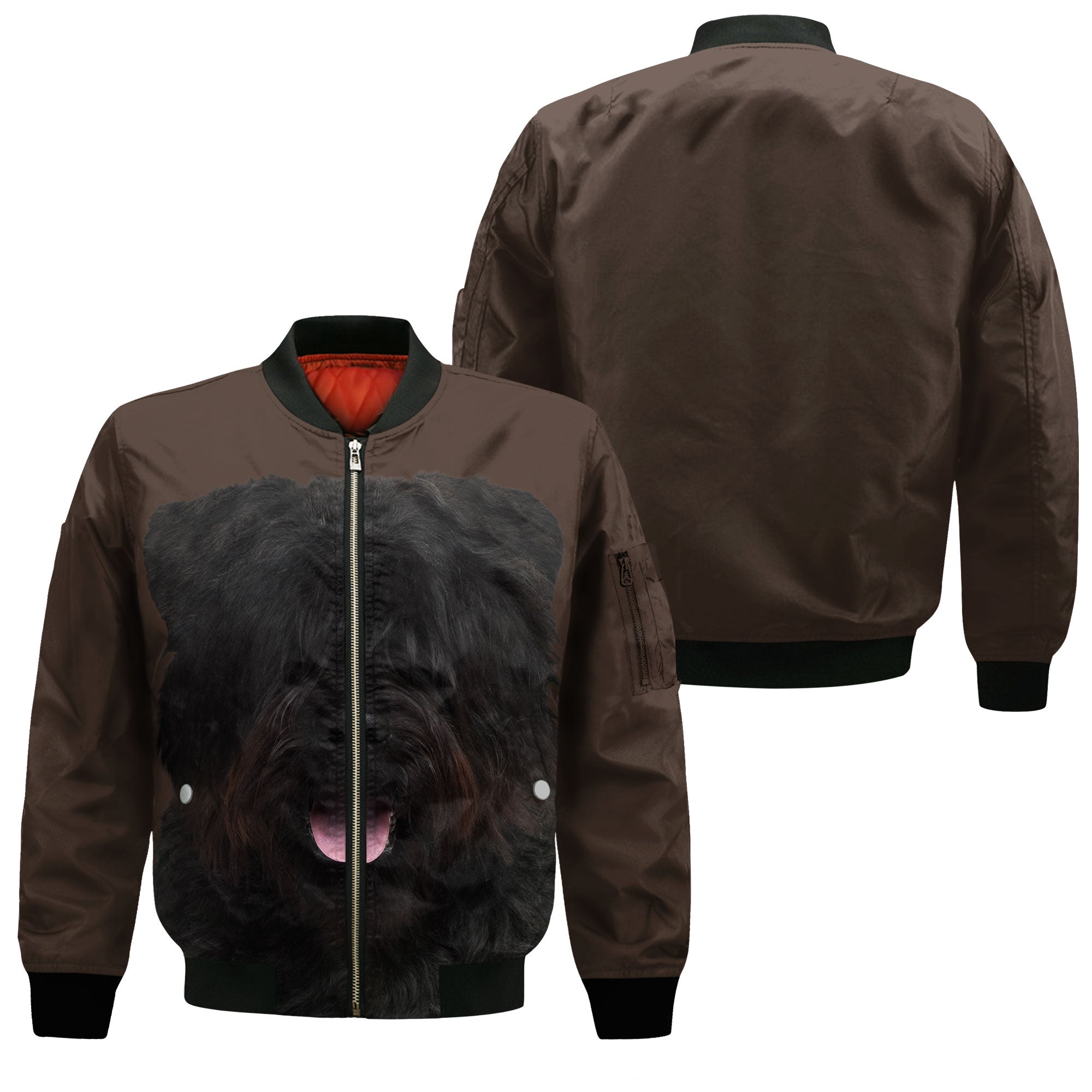 Bouvier - Unisex 3D Graphic Bomber Jacket