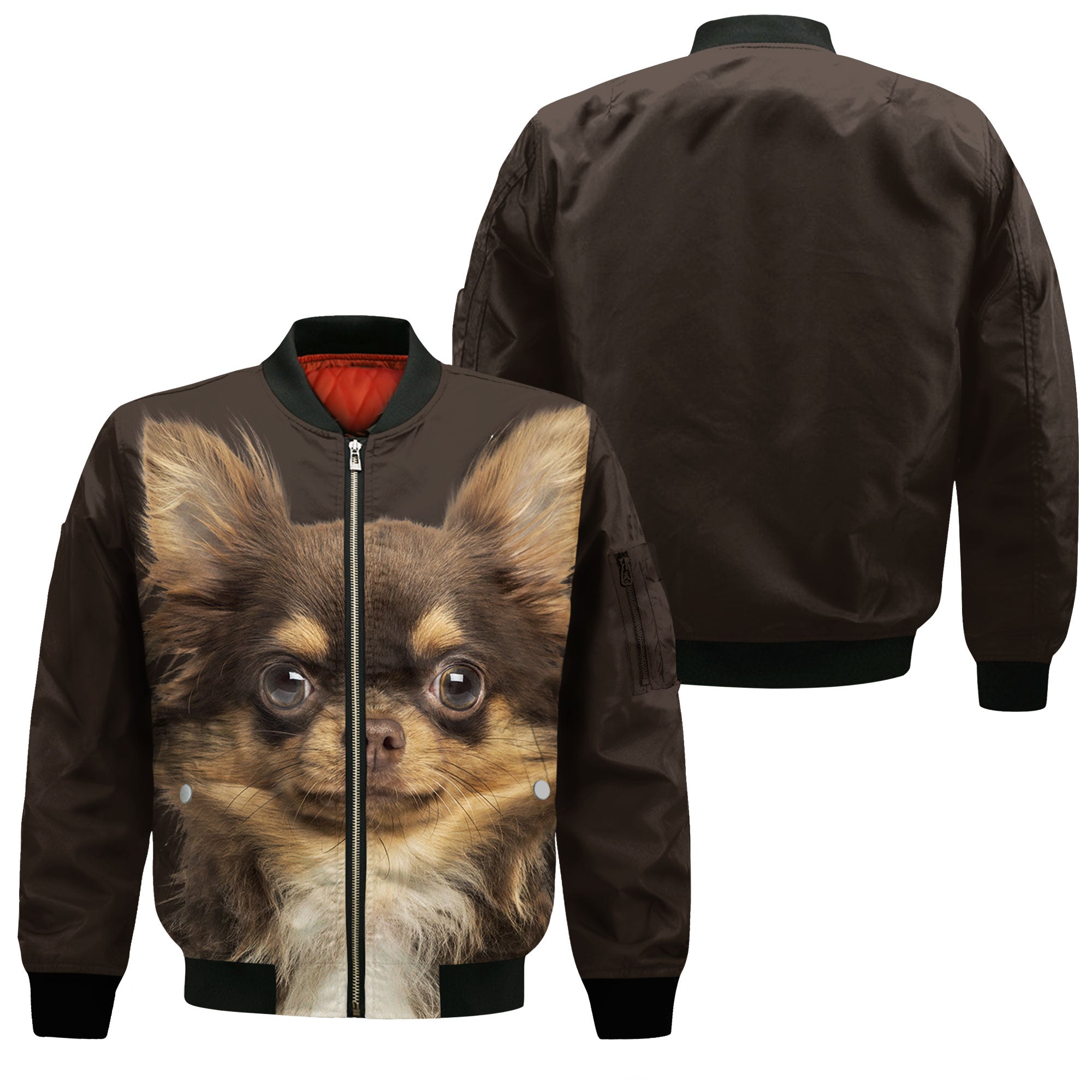 Chihuahua - Unisex 3D Graphic Bomber Jacket