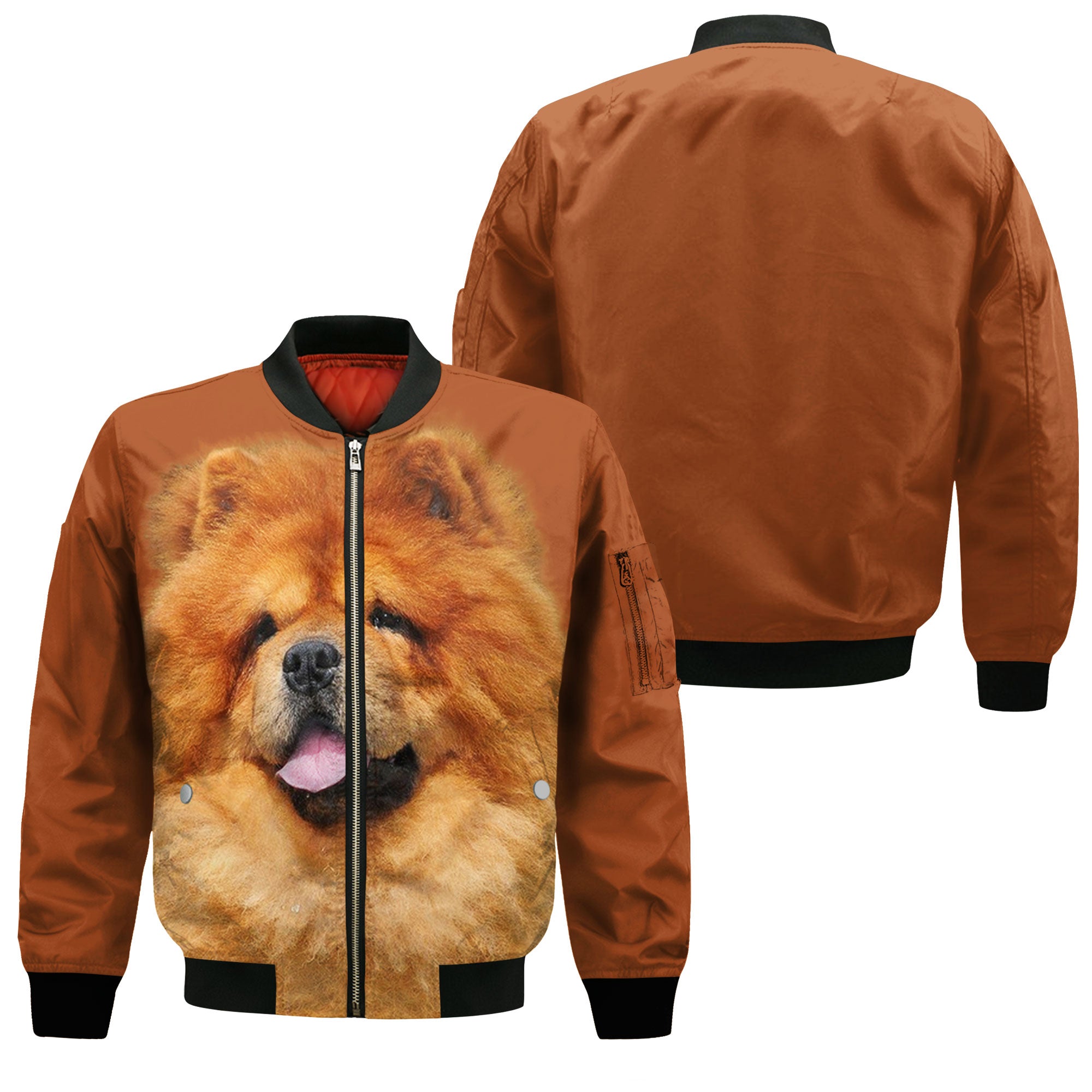 Chow Chow - Unisex 3D Graphic Bomber Jacket