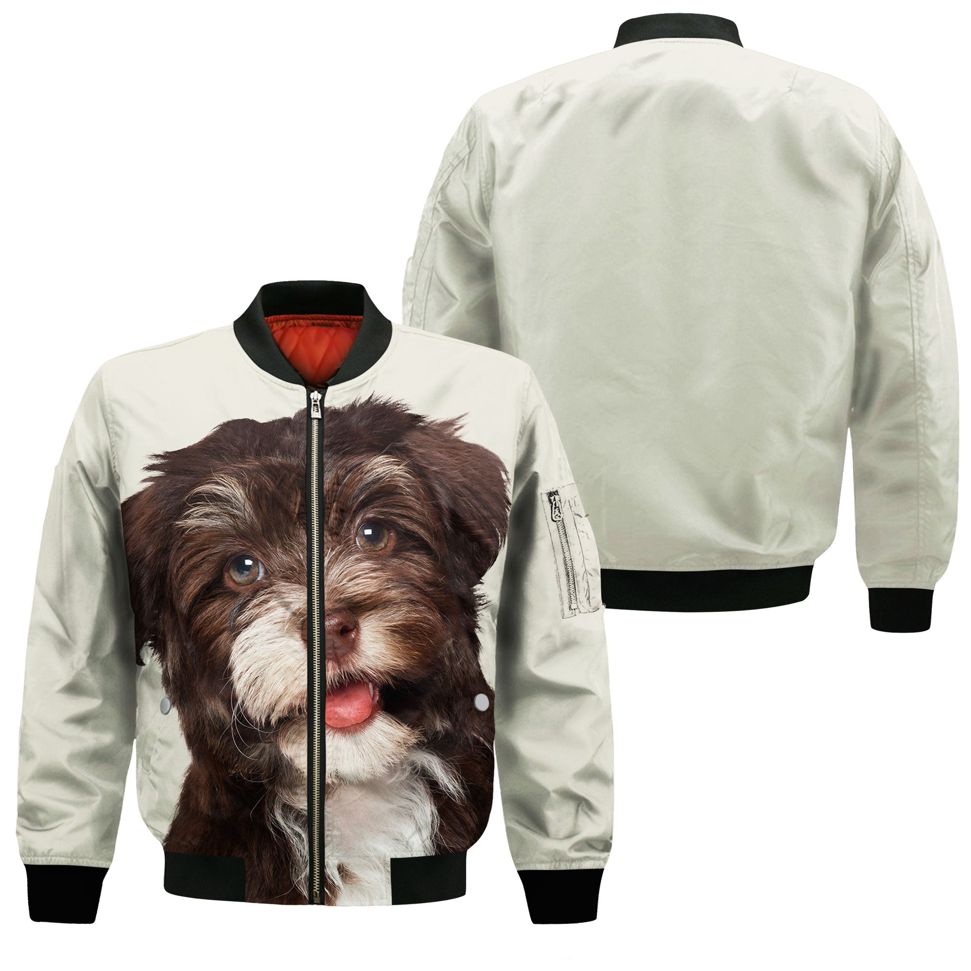 Havanese - Unisex 3D Graphic Bomber Jacket