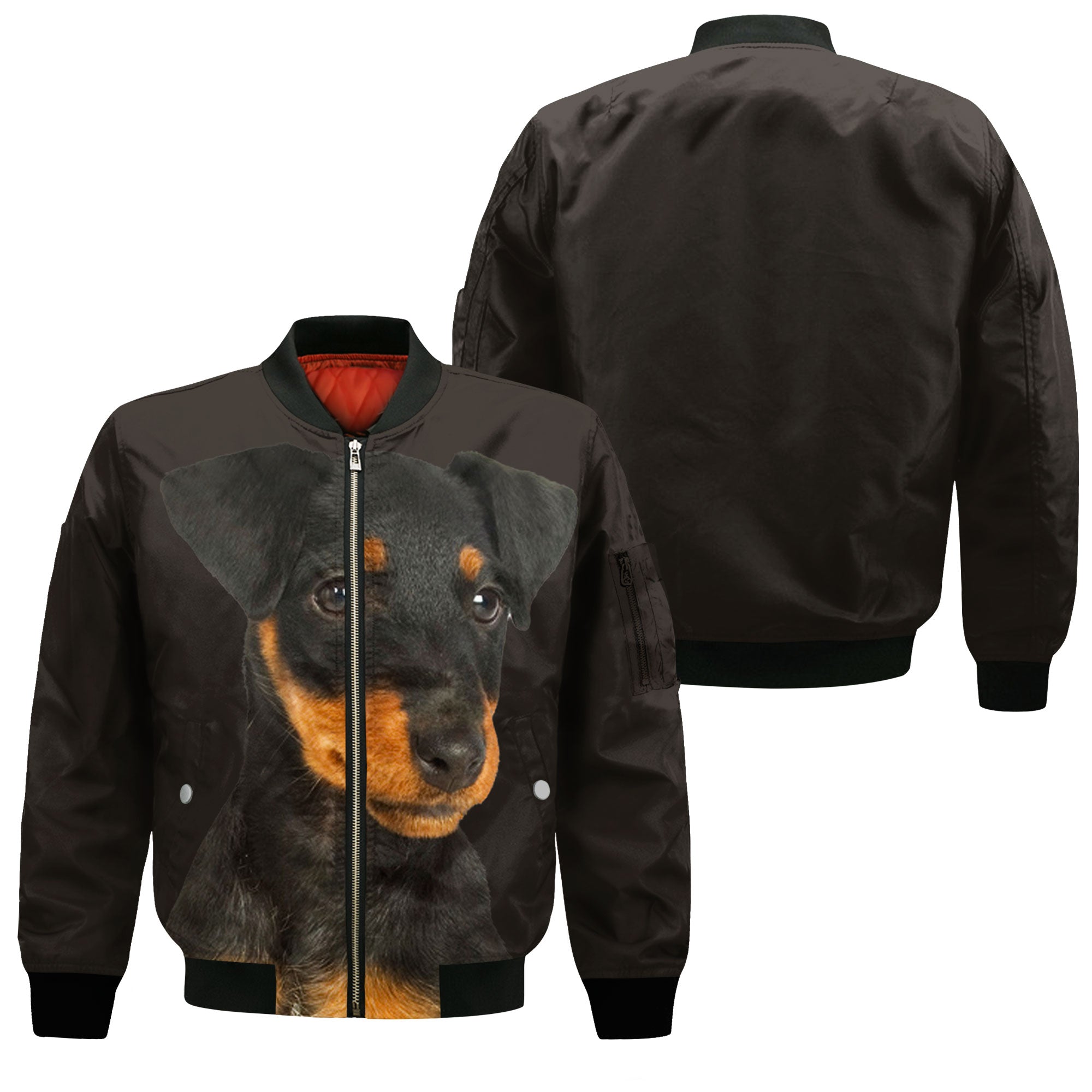 Jagdterrier - Unisex 3D Graphic Bomber Jacket