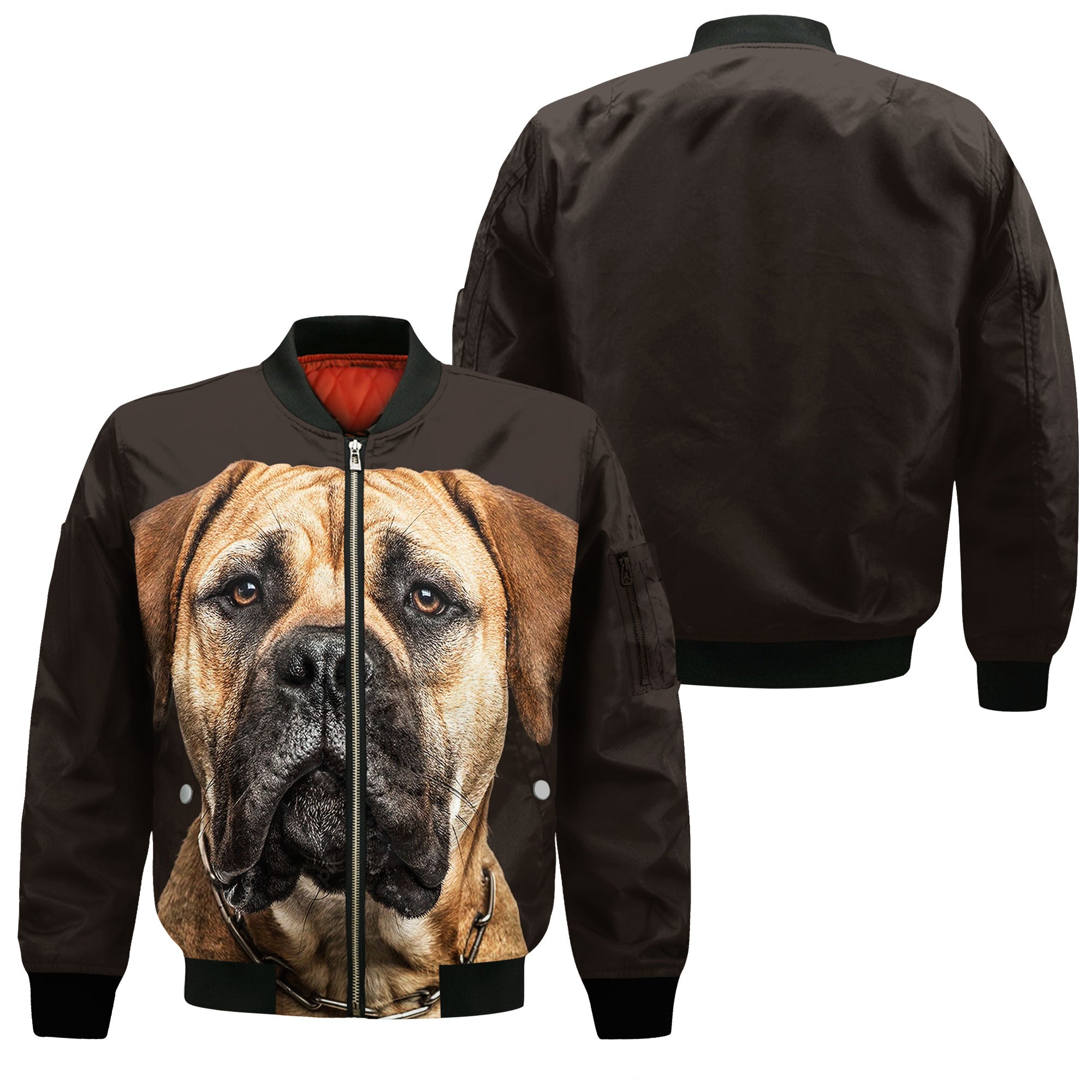 Mastiff - Unisex 3D Graphic Bomber Jacket