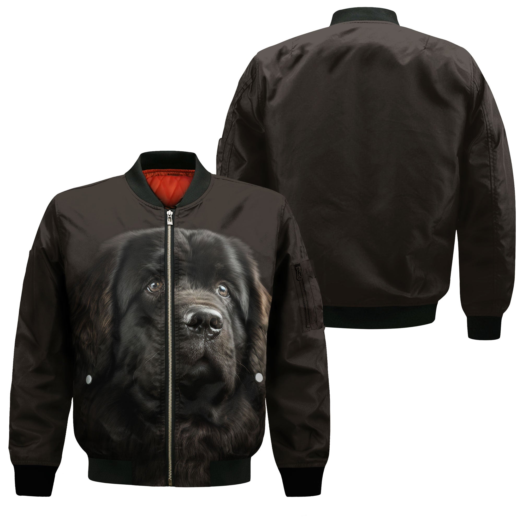 Newfoundland 1 AI - Unisex 3D Graphic Bomber Jacket