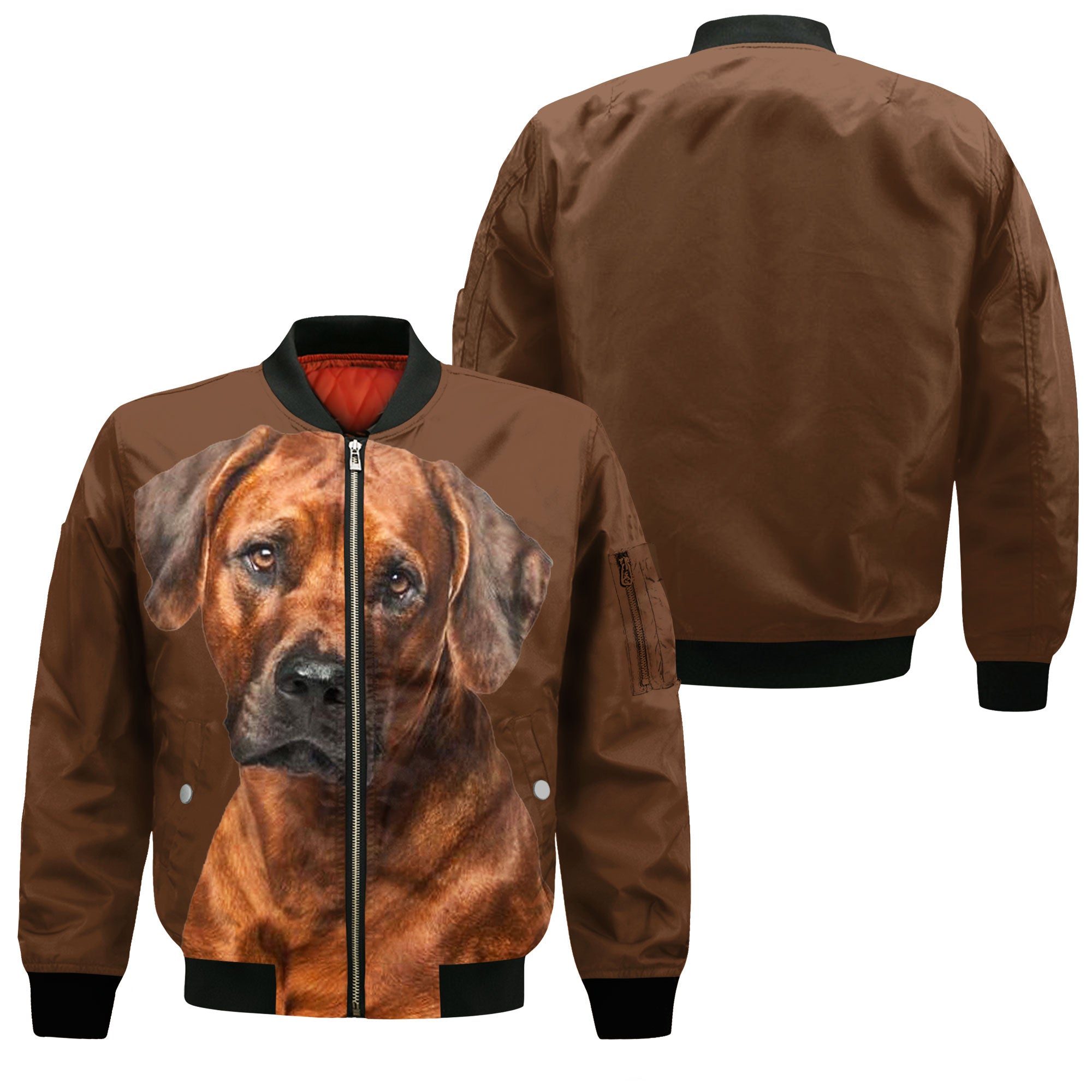 Rhodesian Ridgeback - Unisex 3D Graphic Bomber Jacket