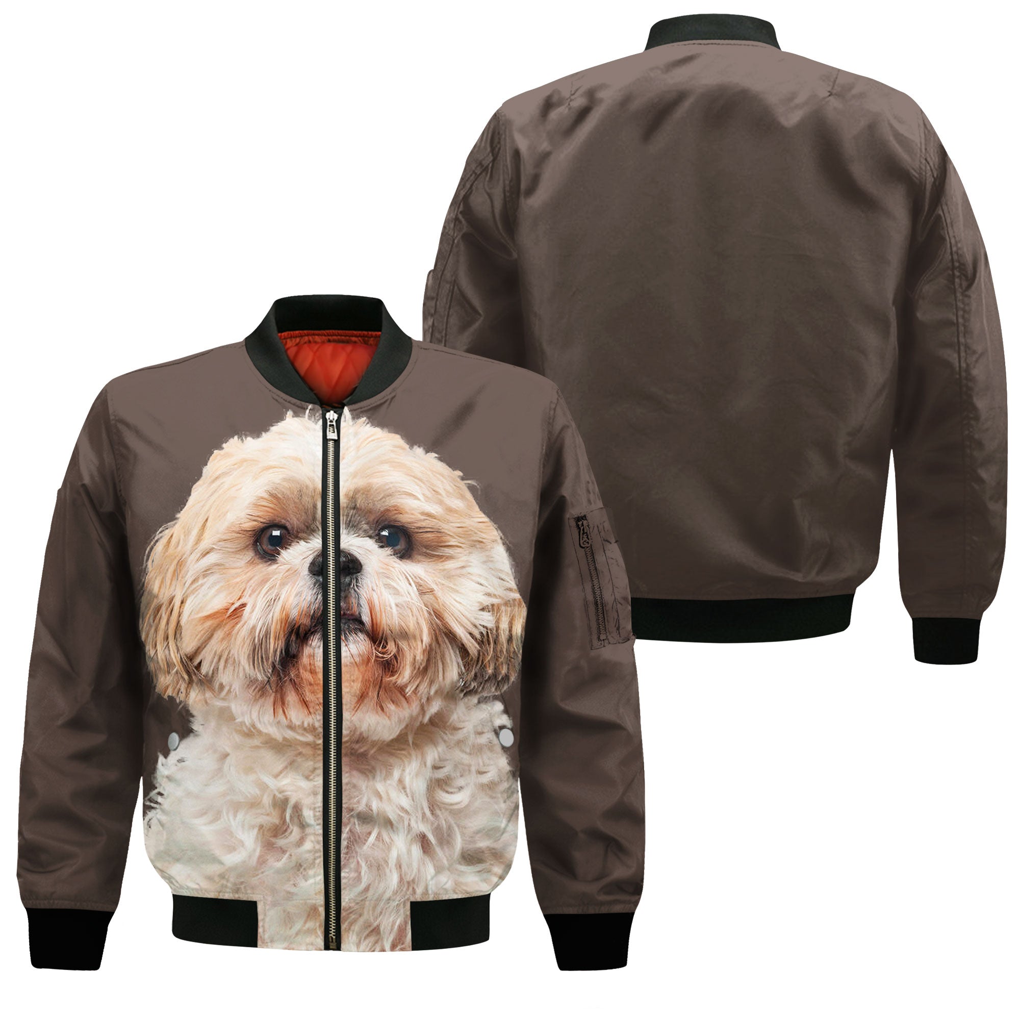 Shih Tzu - Unisex 3D Graphic Bomber Jacket