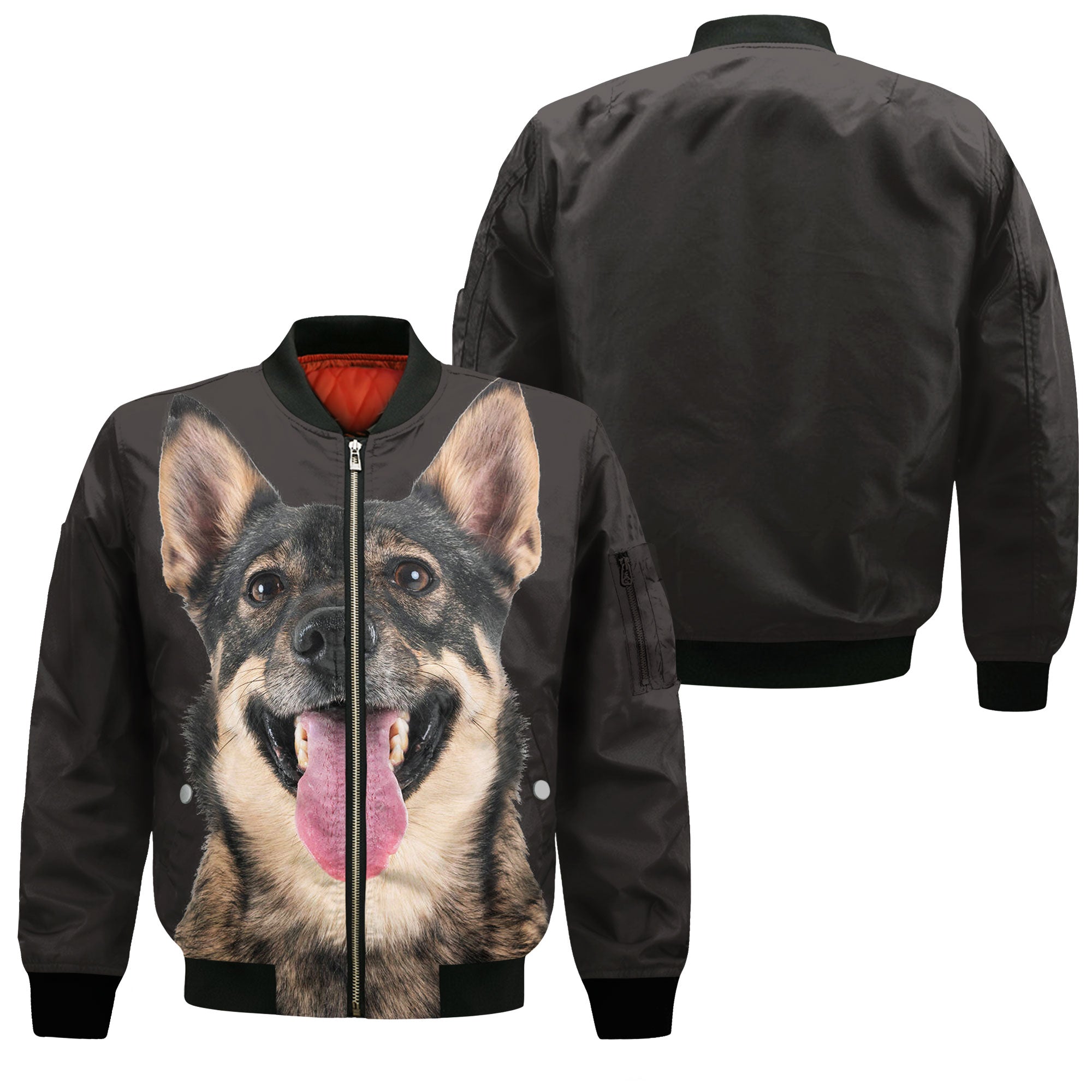 Swedish Vallhund - Unisex 3D Graphic Bomber Jacket