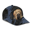 Briard - Jean Background Custom Name Cap