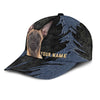 Belgain Malinois - Jean Background Custom Name Cap