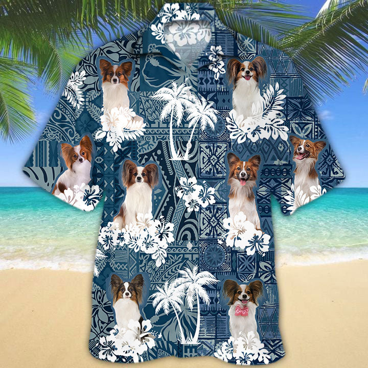 Papillon Hawaiian Shirt TD01