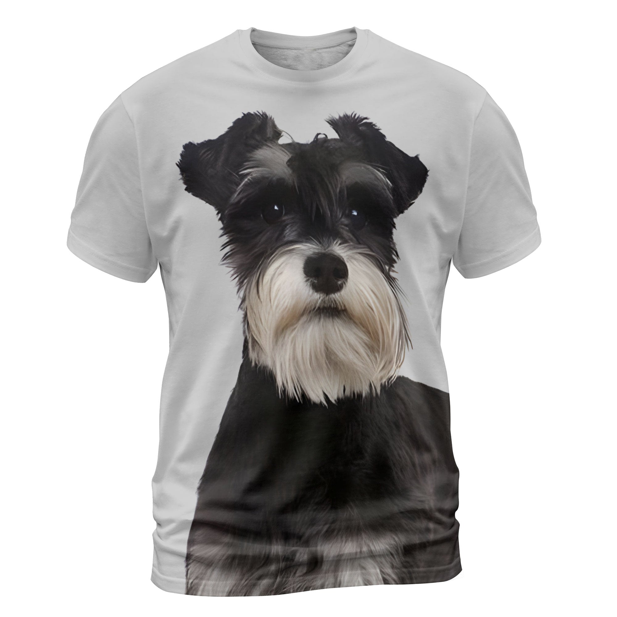 Miniature Schnauzer 2- 3D Graphic T-Shirt
