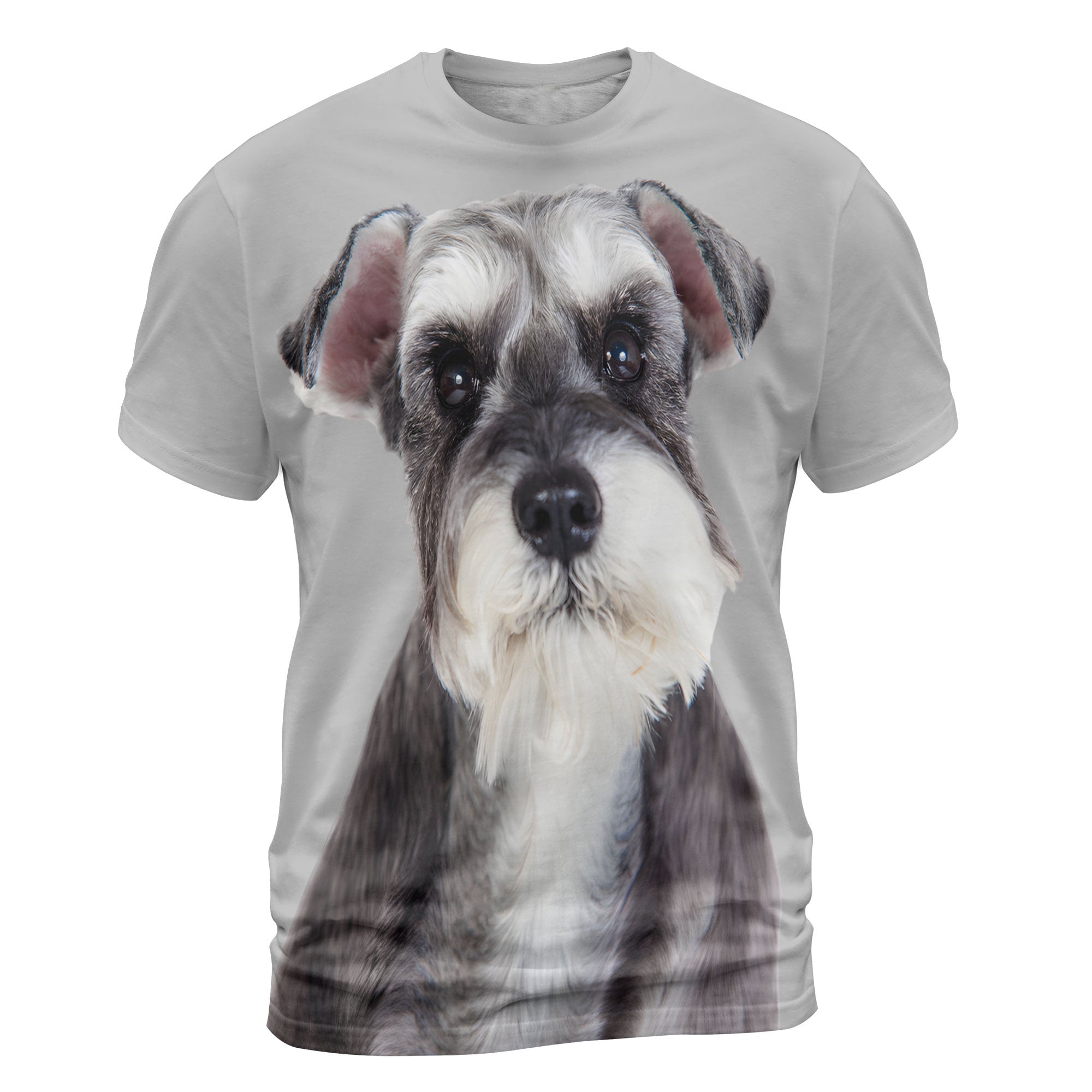 Miniature Schnauzer- 3D Graphic T-Shirt