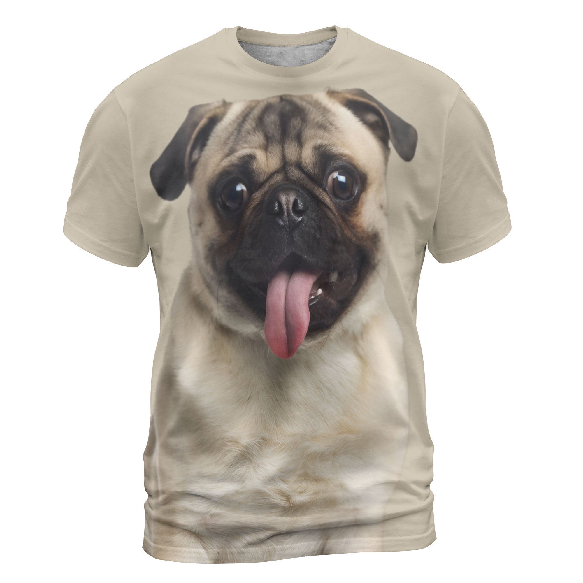 Pug 3 - 3D Graphic T-Shirt