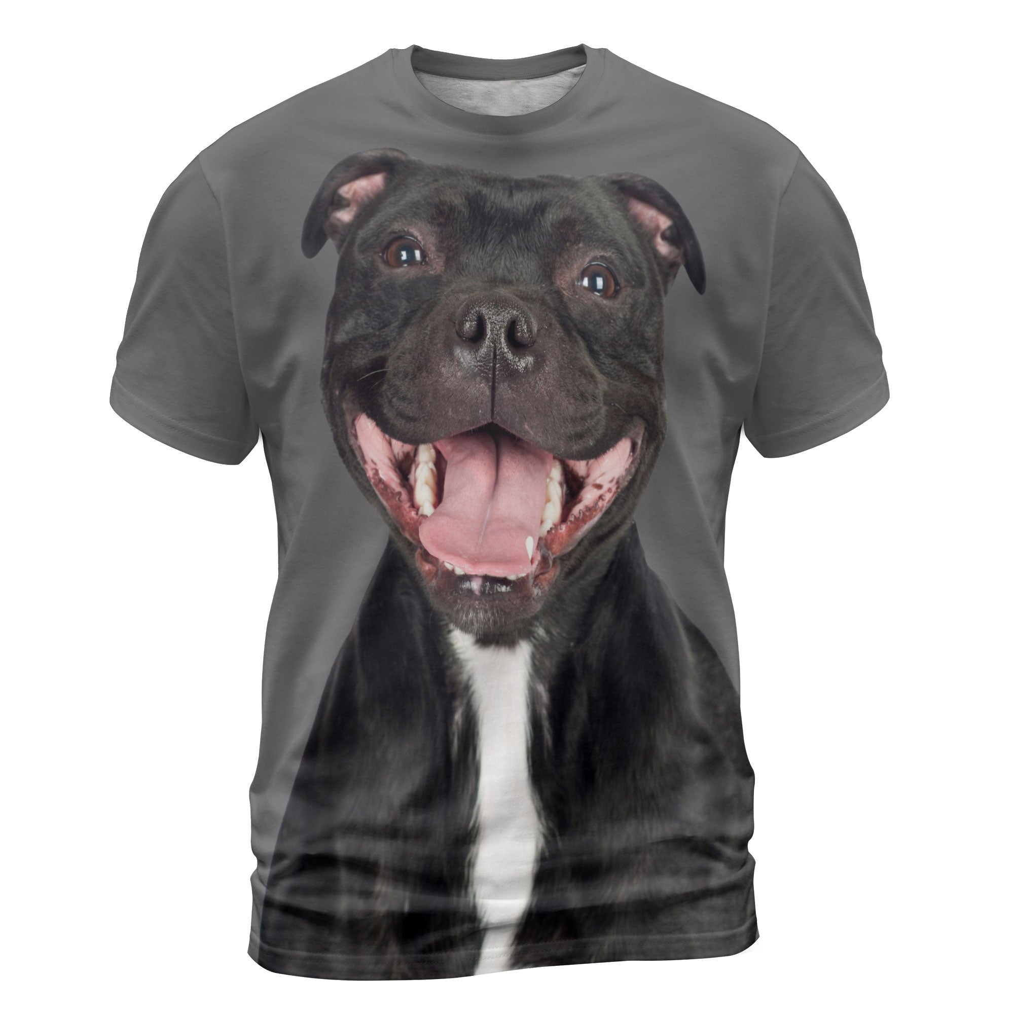 Staffordshire Bull Terrier 2 - 3D Graphic T-Shirt