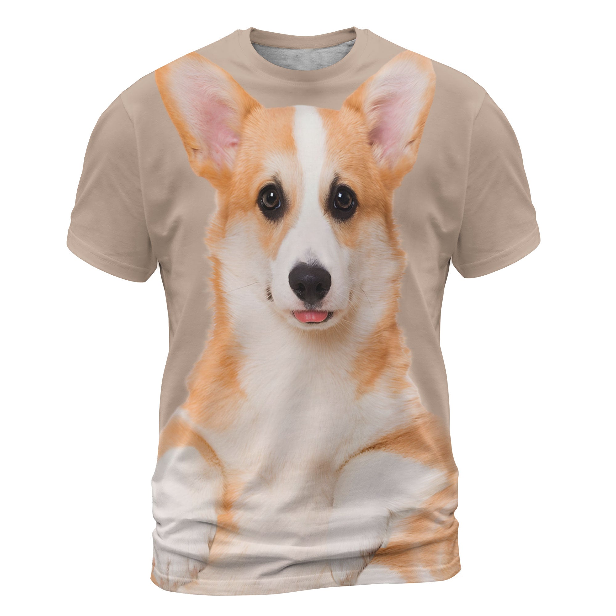 Welsh Corgi - 3D Graphic T-Shirt